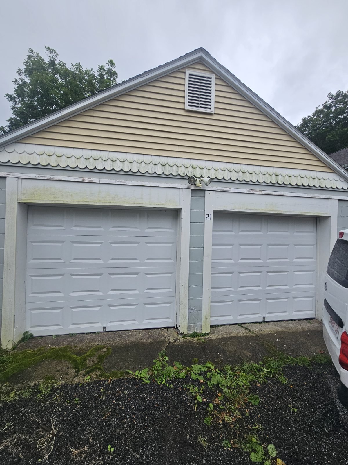 New garage door installation completed for a homeowner in Canton area