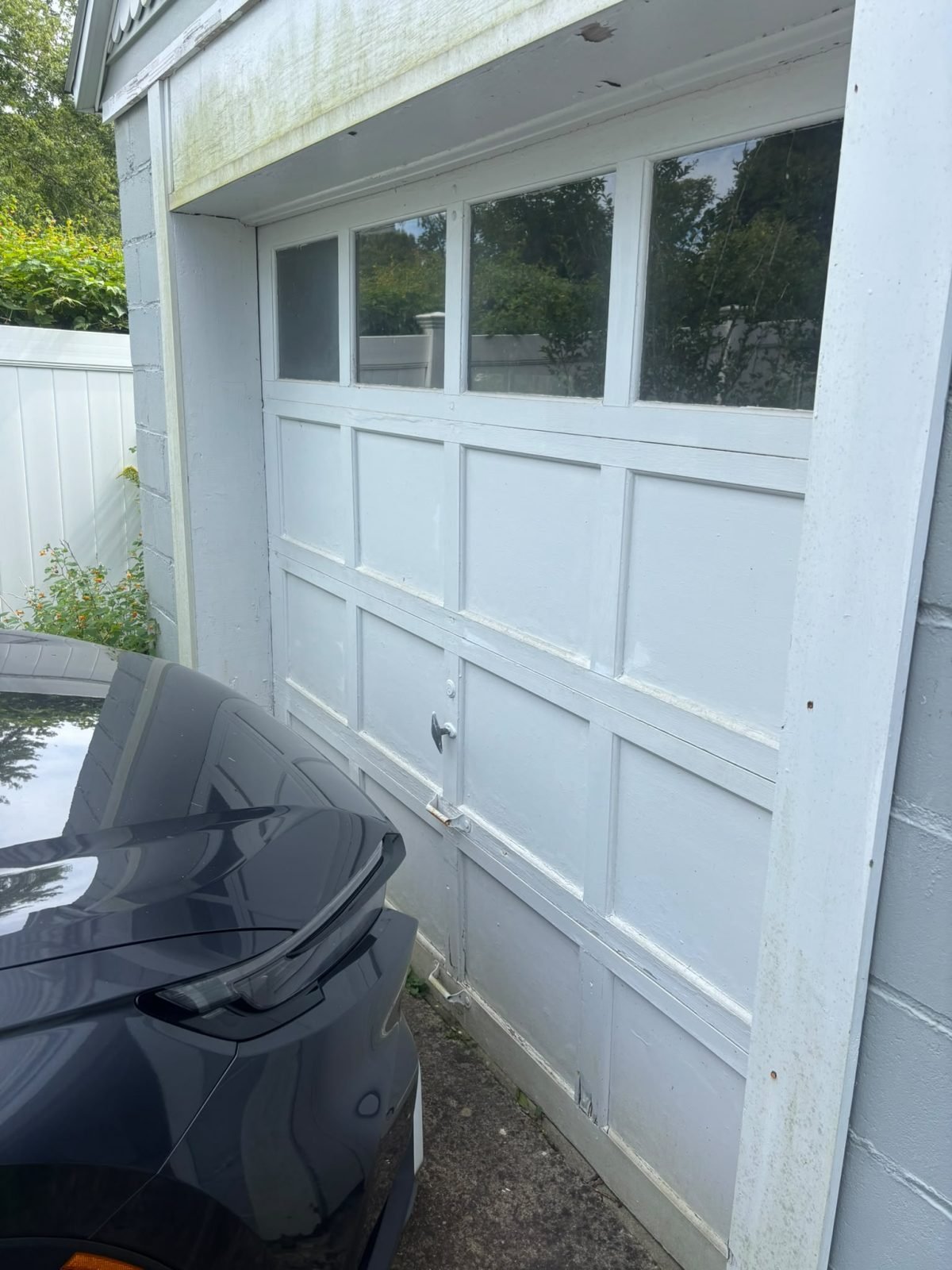 New garage door installation completed for a homeowner in Providence area
